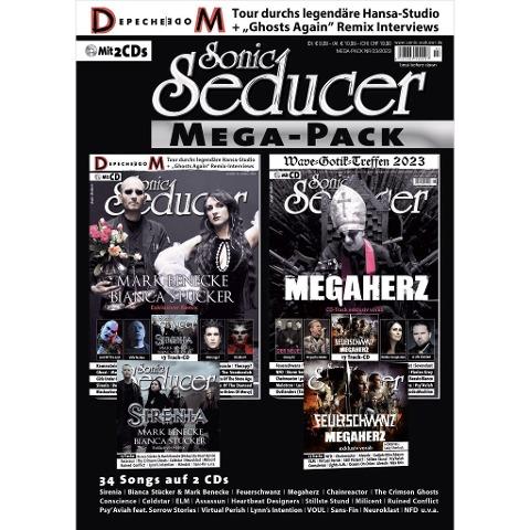 Sonic Seducer Mega-Pack 03/2023 mit Ausgabe 06/2023 + 07-08/2023