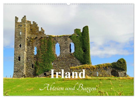 Irland - Abteien und Burgen (Wandkalender 2026 DIN A2 quer), CALVENDO Monatskalender