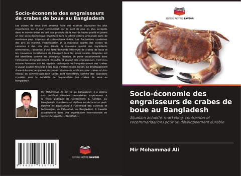 Socio-économie des engraisseurs de crabes de boue au Bangladesh