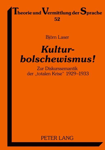 Kulturbolschewismus!