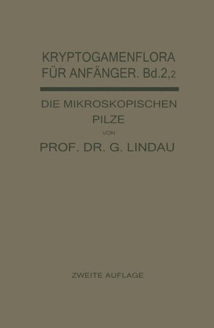 Die mikroskopischen Pilze