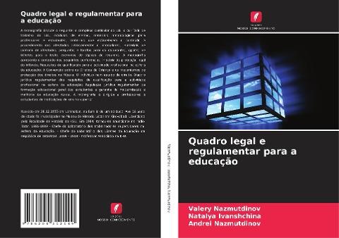 Quadro legal e regulamentar para a educação