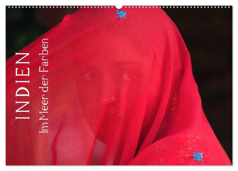 Indien - im Meer der Farben (Wandkalender 2026 DIN A2 quer), CALVENDO Monatskalender