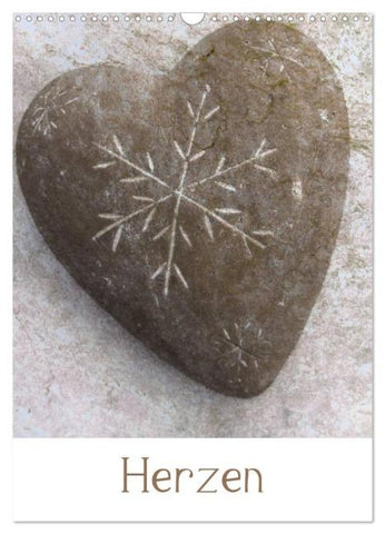 Herzen (Wandkalender 2026 DIN A3 hoch), CALVENDO Monatskalender