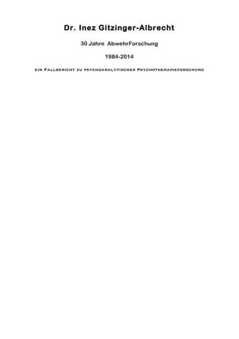 30 Jahre Abwehrforschung