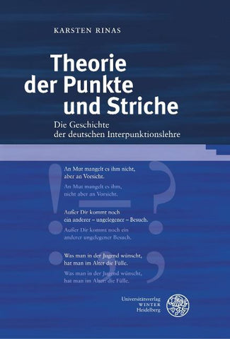 Theorie der Punkte und Striche
