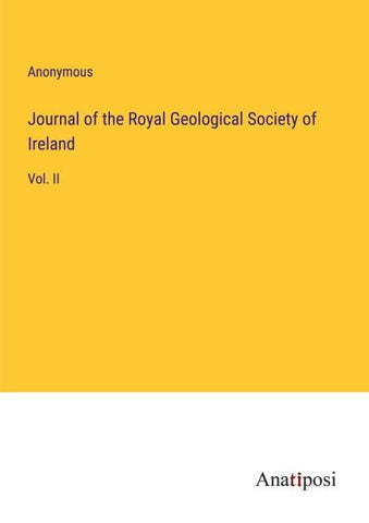 Journal of the Royal Geological Society of Ireland