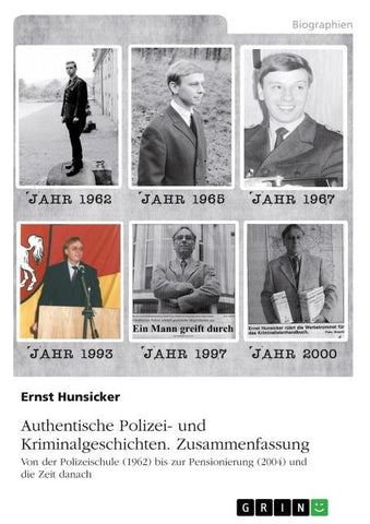 Authentische Polizei- und Kriminalgeschichten. Zusammenfassung