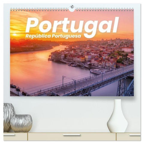 Portugal - wundervolle Natur (hochwertiger Premium Wandkalender 2026 DIN A2 quer), Kunstdruck in Hochglanz