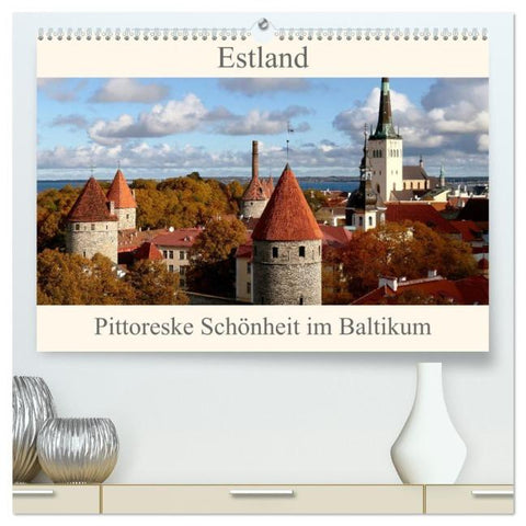 Estland - Pittoreske Schönheit im Baltikum (hochwertiger Premium Wandkalender 2026 DIN A2 quer), Kunstdruck in Hochglanz