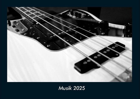 Musik 2025 Fotokalender DIN A4
