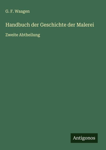Handbuch der Geschichte der Malerei