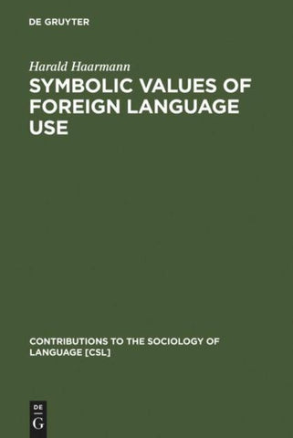 Symbolic Values of Foreign Language Use