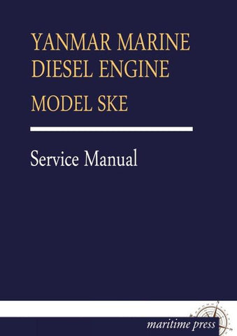 YANMAR MARINE DIESEL ENGINE MODEL SKE