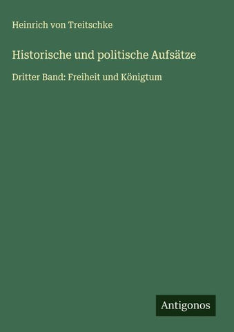 Historische und politische Aufsätze