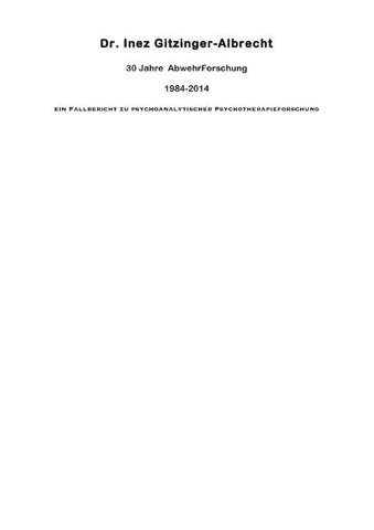 30 Jahre Abwehrforschung