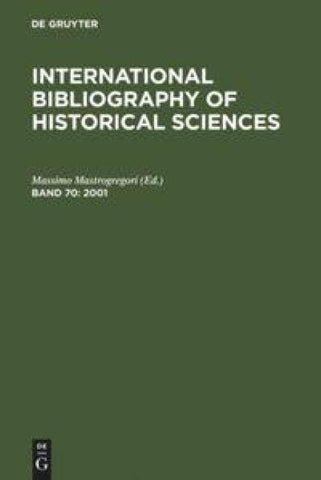 International Bibliography of Historical Sciences / 2001