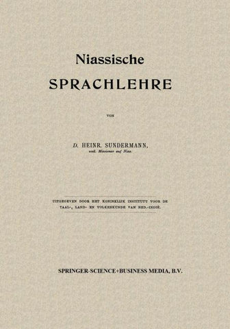 Niassische Sprachlehre