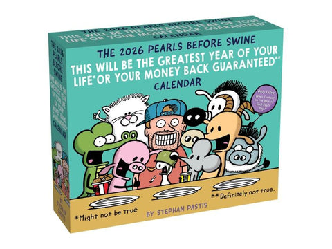 Pearls before Swine – Perlen for die Säue – 365 Days of Inspiration – Kalender 2026