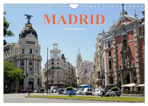 Madrid (Wandkalender 2026 DIN A4 quer), CALVENDO Monatskalender