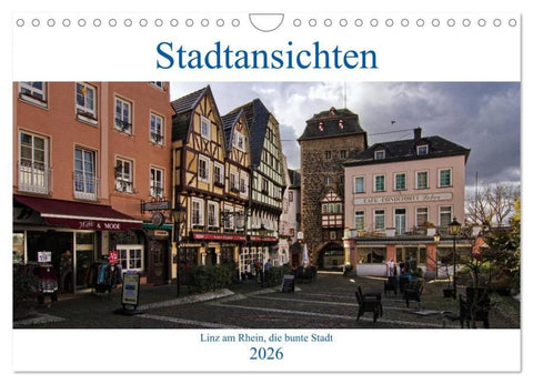 Stadtansichten, Linz am Rhein die bunte Stadt (Wandkalender 2026 DIN A4 quer), CALVENDO Monatskalender