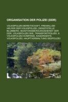 Organisation der Polizei (DDR)