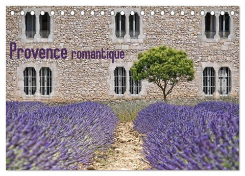 Provence romantique (Tischkalender 2026 DIN A5 quer), CALVENDO Monatskalender