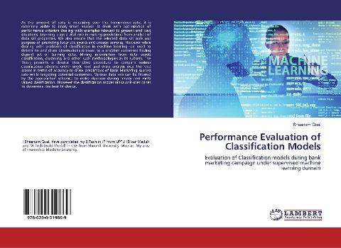 Performance Evaluation of Classification Models