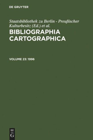 Bibliographia Cartographica / 1996
