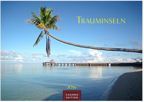 Trauminseln Kalender 2026 24x35cm - Hochwertige Fotos von den schönsten Trauminseln weltweit – perfekt für Natur- und Reiseenthusiasten.