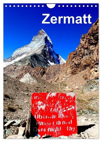 Zermatt (Wandkalender 2025 DIN A4 hoch), CALVENDO Monatskalender