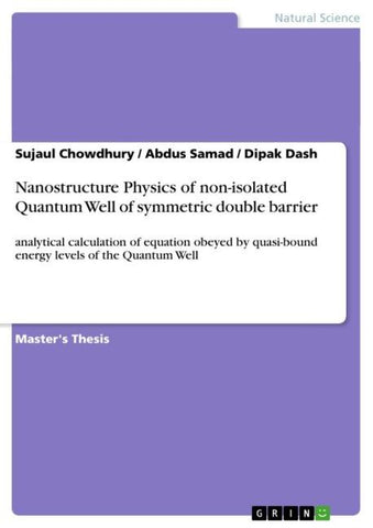 Nanostructure Physics of non-isolated Quantum Well of symmetric double barrier