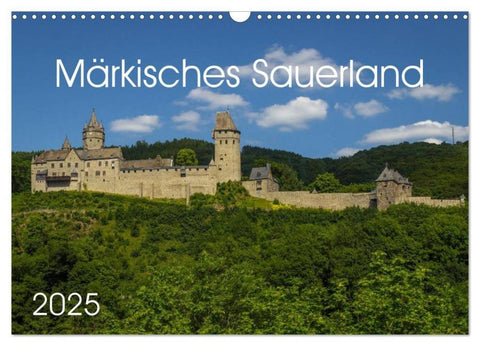 Märkisches Sauerland (Wandkalender 2025 DIN A3 quer), CALVENDO Monatskalender
