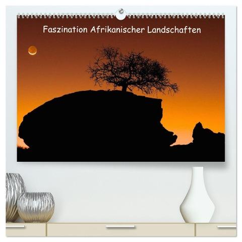 Faszination Afrikanischer Landschaften (hochwertiger Premium Wandkalender 2025 DIN A2 quer), Kunstdruck in Hochglanz