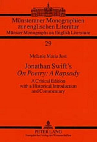 Jonathan Swift’s «On Poetry: A Rapsody»