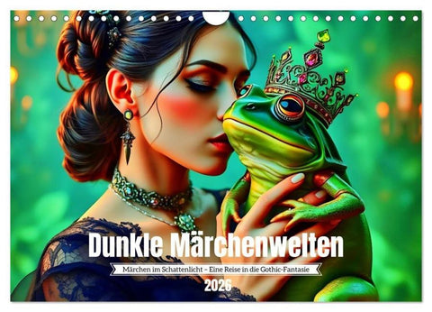 Dunkle Märchenwelten (Wandkalender 2026 DIN A4 quer), CALVENDO Monatskalender