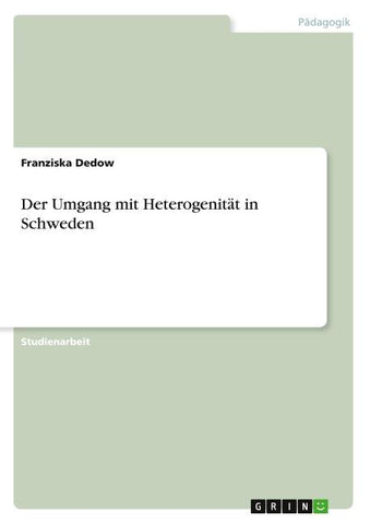 Der Umgang mit Heterogenität in Schweden