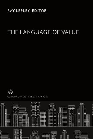 The Language of Value