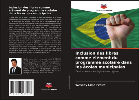 Inclusion des libras comme élément du programme scolaire dans les écoles municipales