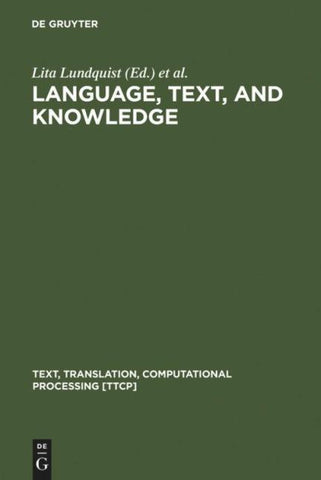 Language, Text, and Knowledge
