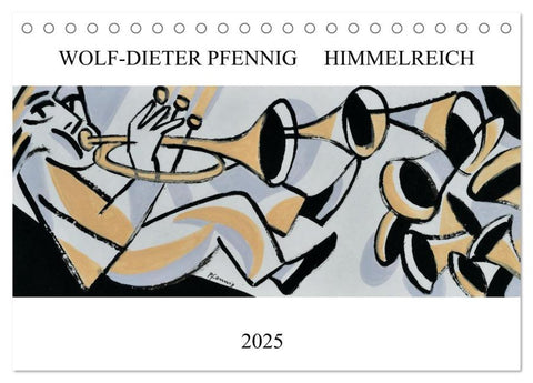 Himmelreich (Tischkalender 2025 DIN A5 quer), CALVENDO Monatskalender