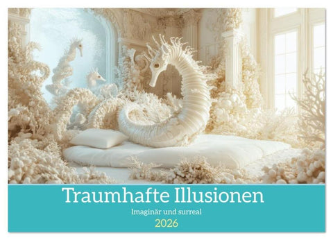 Traumhafte Illusionen - Imaginär und surreal (Wandkalender 2026 DIN A4 quer), CALVENDO Monatskalender