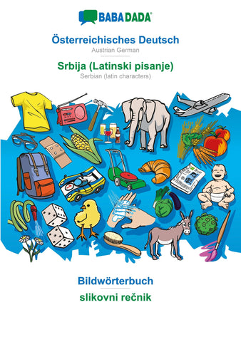 BABADADA, Österreichisches Deutsch - Srbija (Latinski pisanje), Bildwörterbuch - slikovni recnik