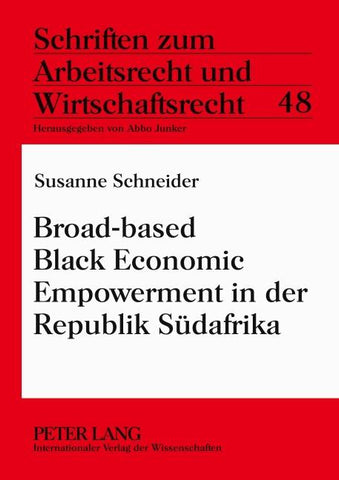 Broad-based Black Economic Empowerment in der Republik Südafrika