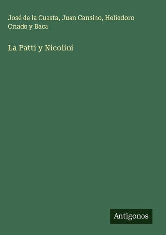 La Patti y Nicolini