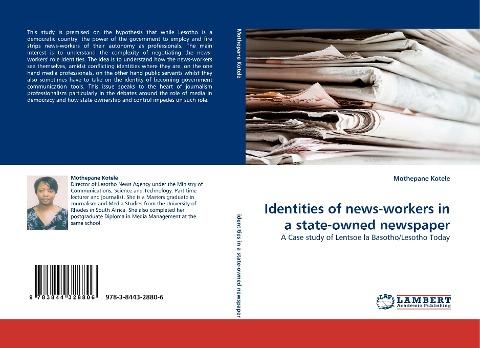 Identities of news-workers in a state-owned newspaper