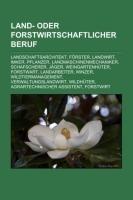 Land- oder forstwirtschaftlicher Beruf