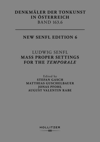 Ludwig Senfl: Mass Proper Settings for the Temporale