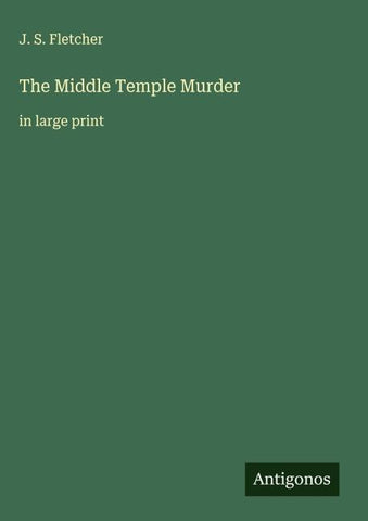 The Middle Temple Murder