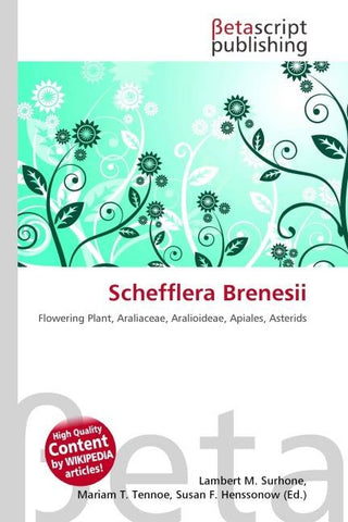 Schefflera Brenesii